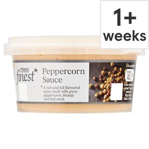 Review Tesco Finest Peppercorn Sauce 180G   28030 