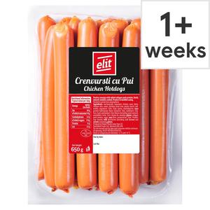 Elit Chicken Hot Dogs 650G