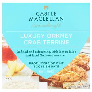 Castle Maclellan Luxury Orkney Crab Terrine 100G