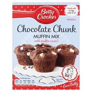 Betty Crocker Chocolate Chunk Muffin Mix 335G