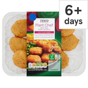 Tesco Plant Chef Meat Free Crispy Nuggets 180G