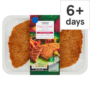 Tesco Plant Chef 2 Meat Free Southern Fried Fillets 250G