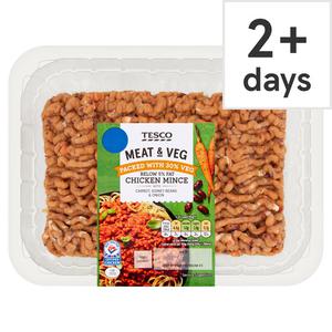 Tesco Meat & Vegetable 5% Fat Chicken Mince 500G