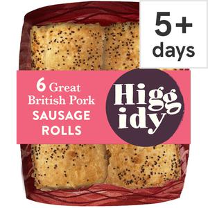 Higgidy Pork Sausage Rolls 160G