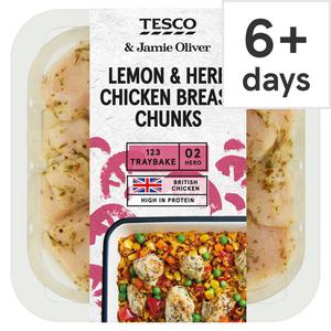 Tesco &Jamie Oliver Lemon & Herb Chicken Traybake 350G