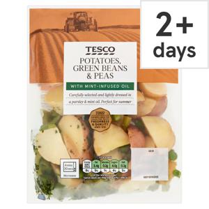 Tesco Potatoes, Green Beans & Peas 350G