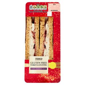 Tesco Gluten Free Turkey & Trimmings Sandwich