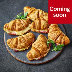 Tesco Smoked Ham & Emmental Croissants Serves 6