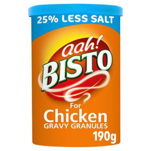 Bisto Reduced Salt Chicken Gravy Granules 190G