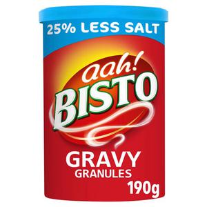 Bisto Reduced Salt Gravy Granules 190G