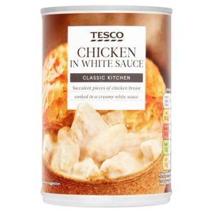 Tesco Chicken In White Sauce 400G