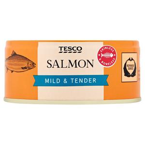 Tesco Salmon Skinless & Boneless 160G