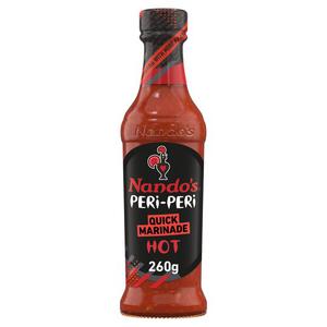 Nandos Peri Peri Quick Marinade Hot 260G