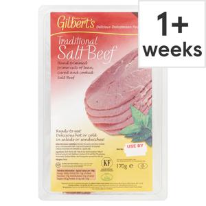 Gilberts Salt Beef Brisket 170G