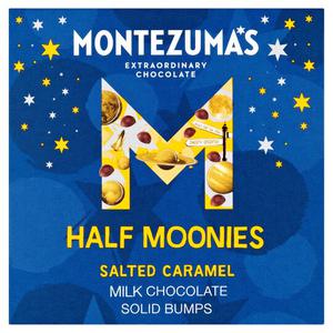 Montezuma's Milk Chocolate Salted Caramel Half Moonies 120G