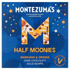 Montezuma's Orange & Mandarin Dark Chocolate Half Moonies 120G