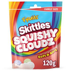 Skittles Squishy Cloudz Fruits Sweets 120G