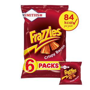 Smiths Frazzels Crispy Bacon 6 X 18G