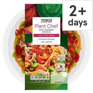 Tesco Plant Chef Spicy Edamame Noodles 380G