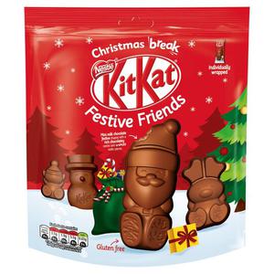 Kit Kat Festive Friends Milk Chocolate Shapes 220G