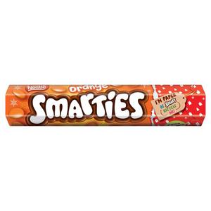 Smarties Orange Milk Chocolate Giant Tube 120G