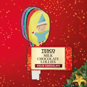 Tesco Milk Chocolate Lollies 40G