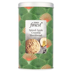 Tesco Finest Spiced Apple Crumble Shortbread 160G