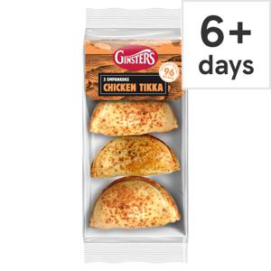 Ginsters Chicken Tikka Empanadas 3 Pack 99G