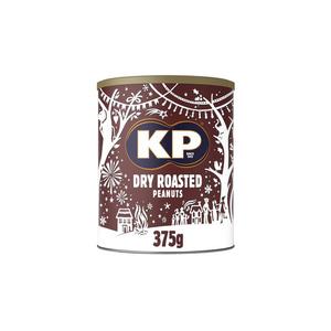 Kp Nuts Dry Roasted Peanuts 375G