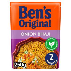 Ben's Original Onion Bhaji Microwave Rice 250G