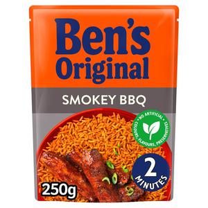 Ben's Original Smokey Bbq Microwave Rice 250G