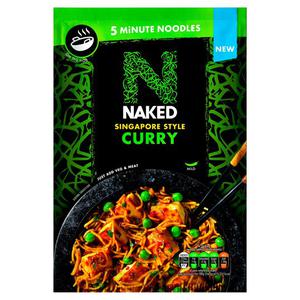 Naked Singapore Style Curry Noodles 100G