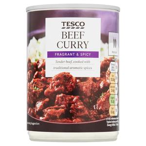 Tesco Beef Curry 392G