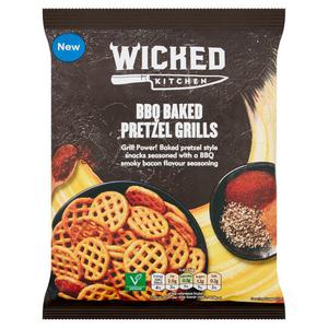 Wicked Kitchen Bbq Baked Pretzel Grills 120G