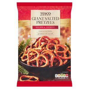 Tesco Giant Pretzels 200G