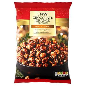 Tesco Chocolate Orange Popcorn 200G