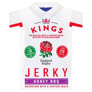 Kings Beef Jerky Honey Bbq Protein Snack 100G