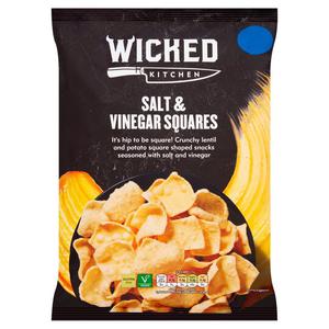 Wicked Kitchen Salt & Vinegar Squares 85G