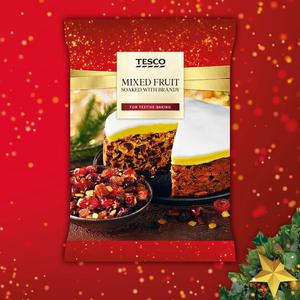 Tesco Luxury Mixed Fruit In Brandy 800G