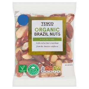 Tesco Organic Brazil Nuts 100G