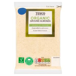 Tesco Organic Ground Almonds 100G