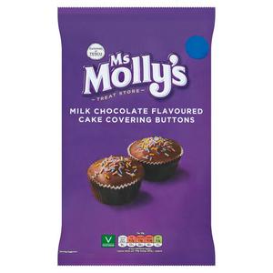 Ms Molly's Milk Chocolate Flavoured Cake Cov Buttons 300G