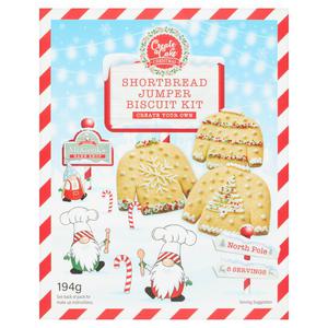 Create A Cake Christmas Shortbread Jumper Kit 194G