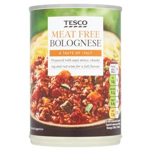 Tesco Meat Free Bolognese 400G