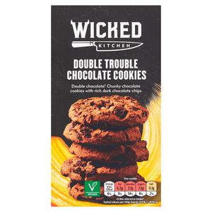 Wicked Kitchen Double Trouble Chocolate Cookies 180G