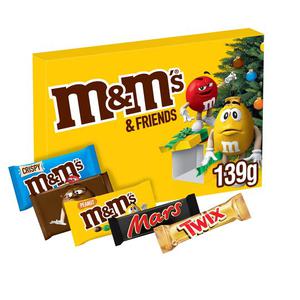 M&M's & Friends Christmas Selection Box 139G