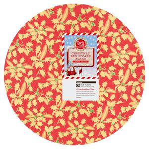 Create A Cake Christmas Red 10'' Cake Board