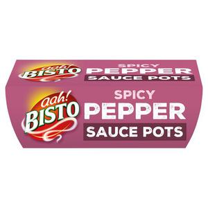 Bisto Pepper Sauce Pots 2 X 90G