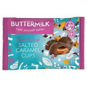 Buttermilk Plant Powered Salted Caramel Cups 42G