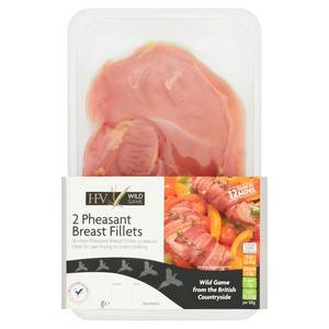 HFV Wild Game Pheasant Breast Fillets x2 160g